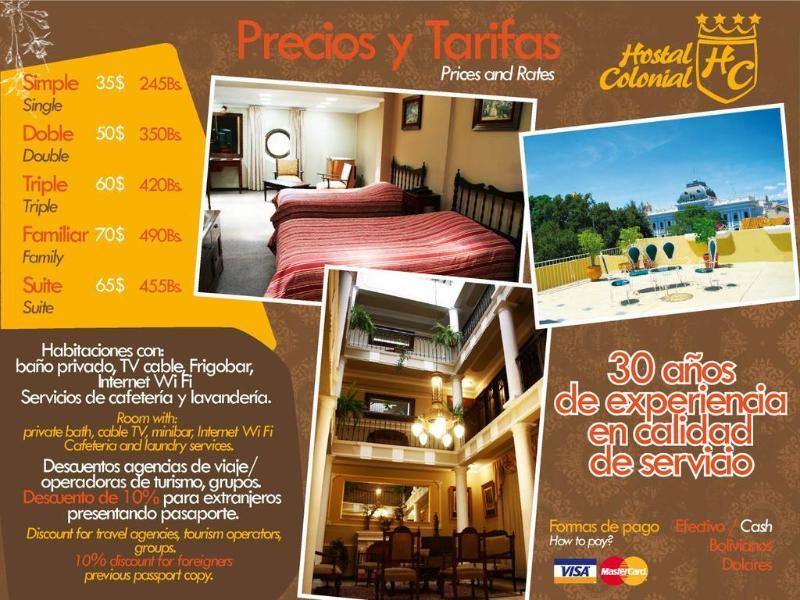 סוקרה Hotel Boutique Colonial מראה חיצוני תמונה